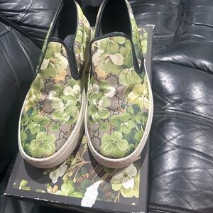Floral Slip-On Sneakers